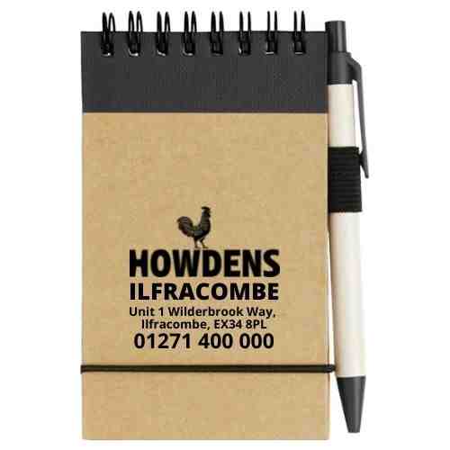 ECO A7 Jotter Notepad & Pen